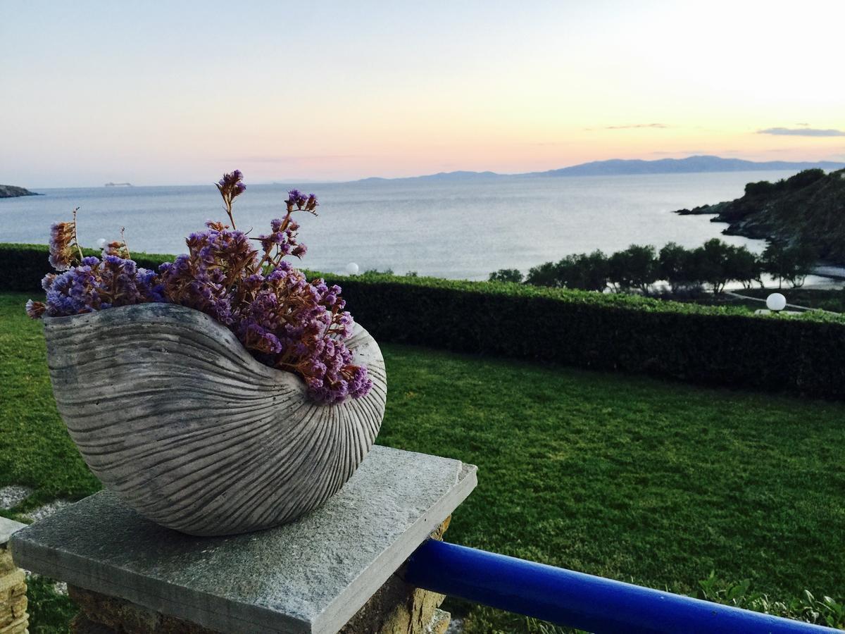 Meltemi Tinos Aparthotel Agios Romanos Luaran gambar