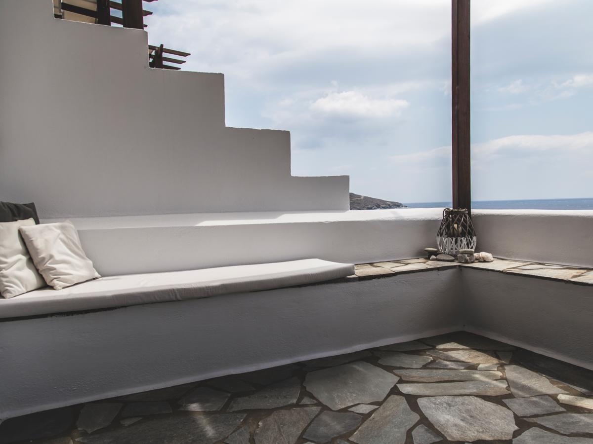 Meltemi Tinos Aparthotel Agios Romanos Luaran gambar